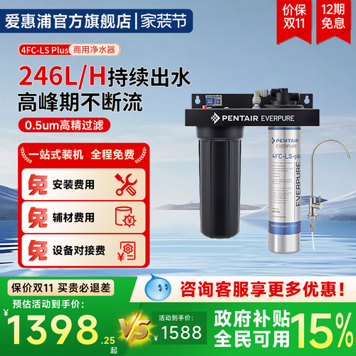 4FC LS Plus商用家用净水器 大流量除铅抑垢