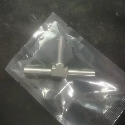 VCR超纯净接头加长三通1/4-6.35加长自动焊三通英制BA-EP级抛光