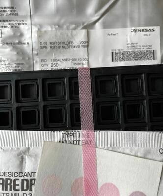 R5F101MLDFB 全新原装 集成电路单片机 16 位 512KB 闪存 80LFQFP