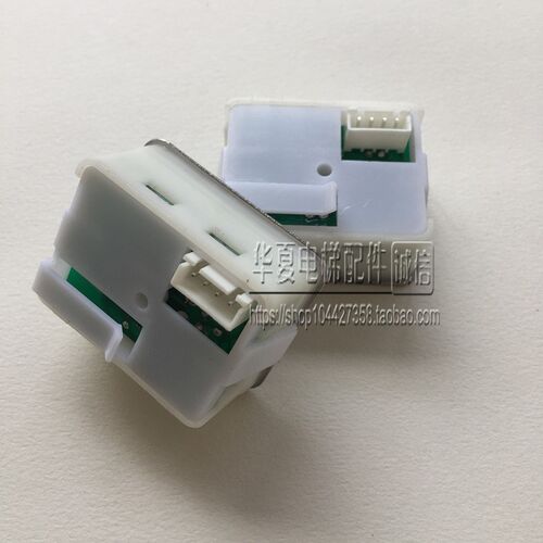 电梯按钮MTD340/DA340 黑色方不锈钢按钮/DA340 蓝光 全新现