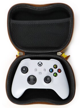 Xbox PS宝可梦限定手柄收纳包switch pro手柄盒nspro皮卡丘黄色