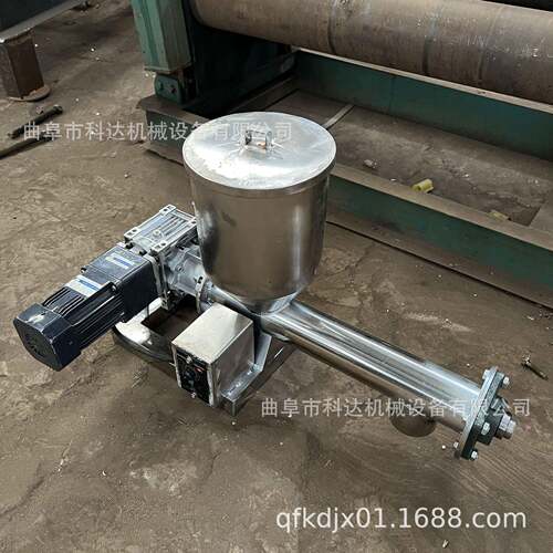 双极变频调速1-5斤小剂量管式螺旋喂料机kdhx投加絮凝剂给料机