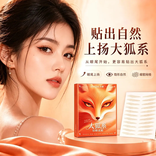 BANGNA邦娜大狐系双眼皮贴眼尾上扬隐形自然眼小内双型调整丽琳芝