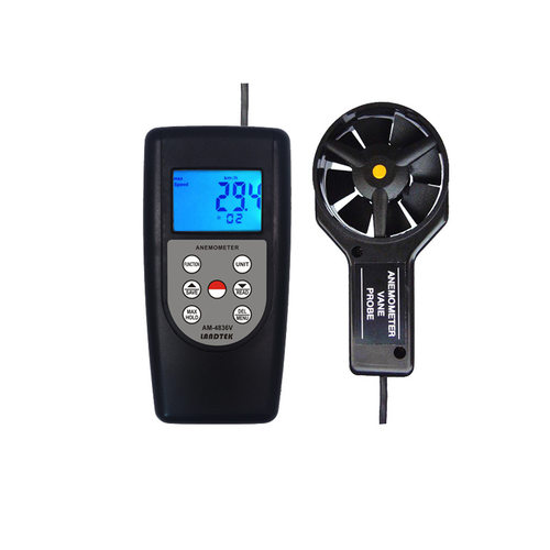 检测制冷和暖通的风速风温仪器风速仪风速计AM-4836V