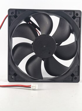 6 8 9cm功放变频器电源机箱24V静音风机 12V 排气散热小风扇12025