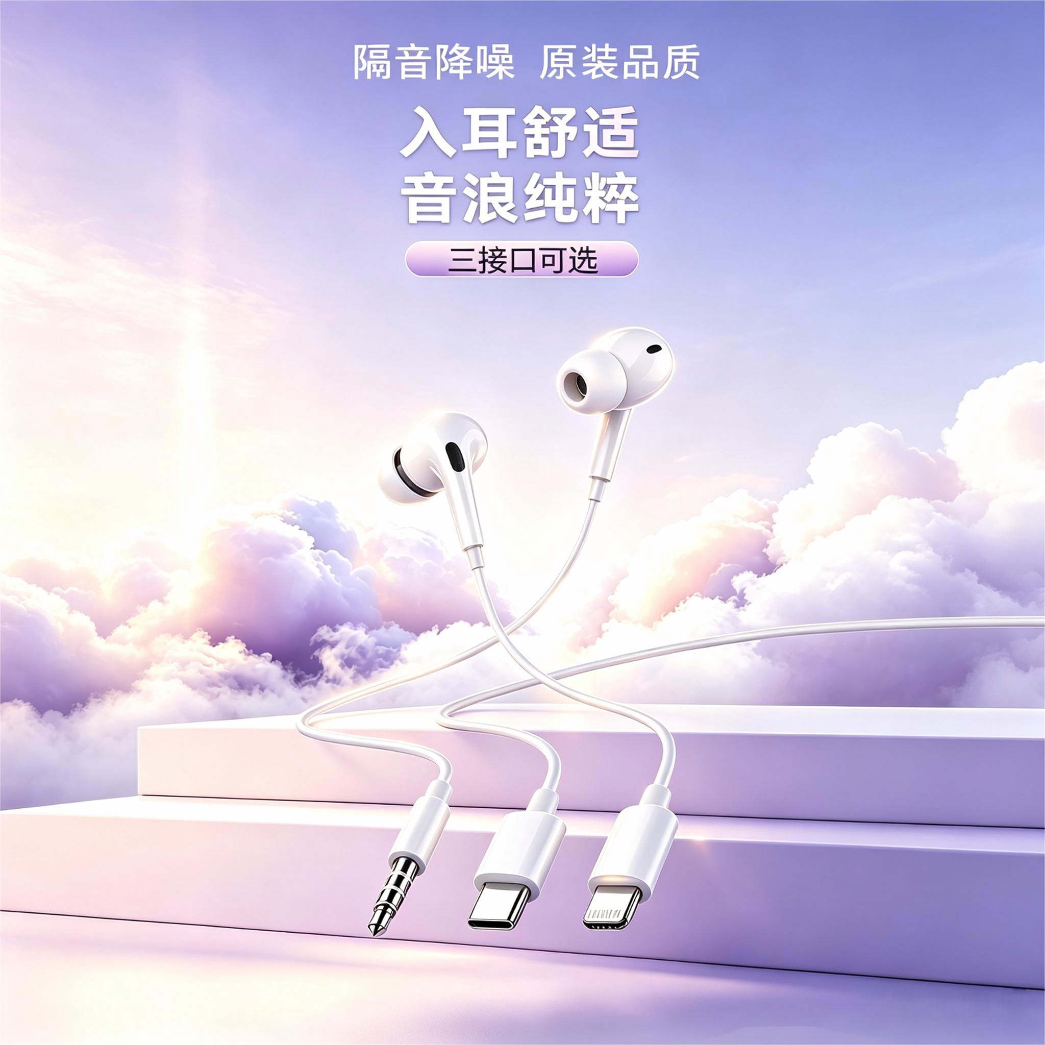 【已热销10000+】有线耳机高音质图片