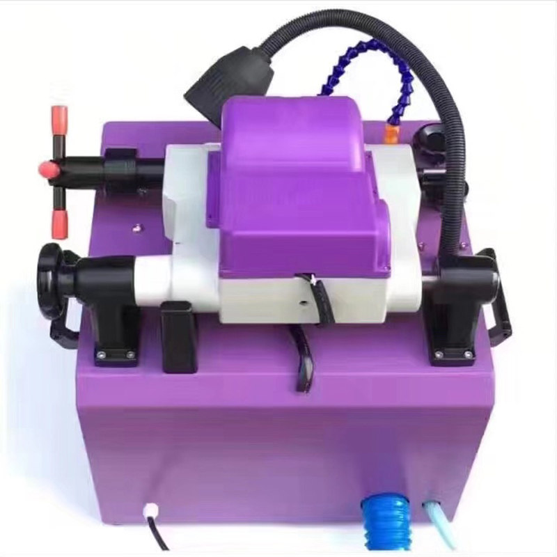佛珠水磨机定型机玉石圆珠轮磨盘小型台式水磨机绿松石加工工具桶
