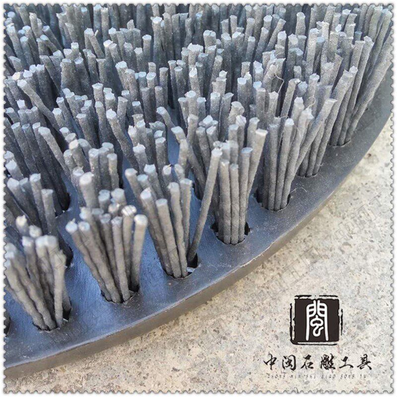 石材研磨抛光刷 石材仿古刷盘 机台专用17寸刷盘 仿古刷 地板翻新