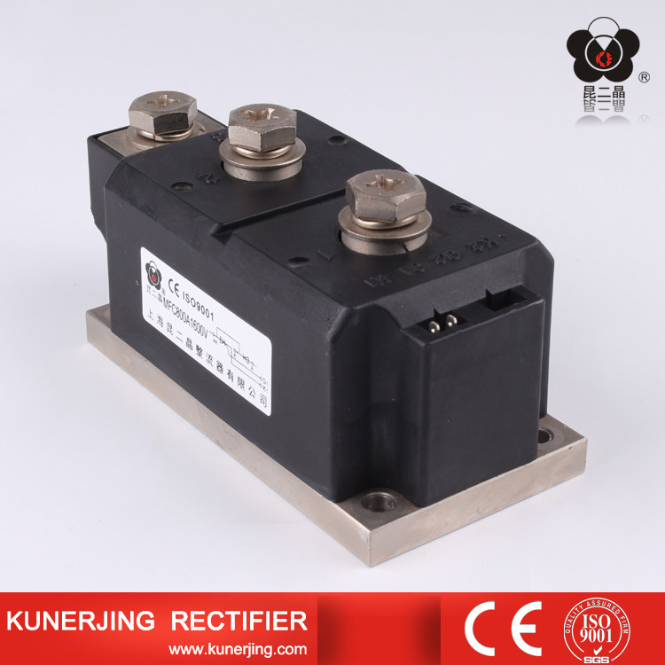 上海昆二晶原厂品牌/促销/双相晶闸管模块MFC800A/1600V质保一年