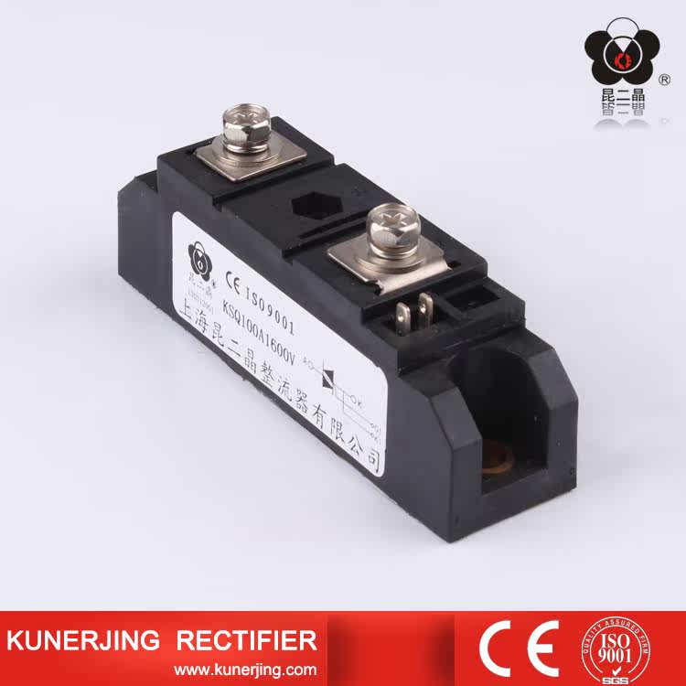 昆二晶品牌/促销/双相晶闸管模块KSQ100A/1600V 质保一年