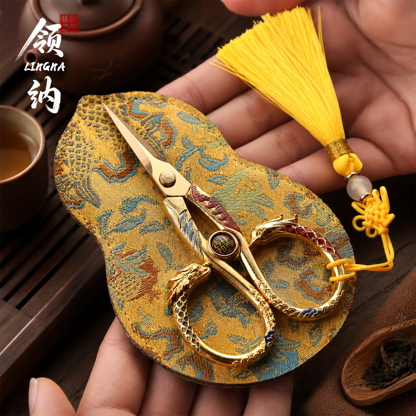 茶艺茶剪，裁剪茶叶包装茶道工具图片