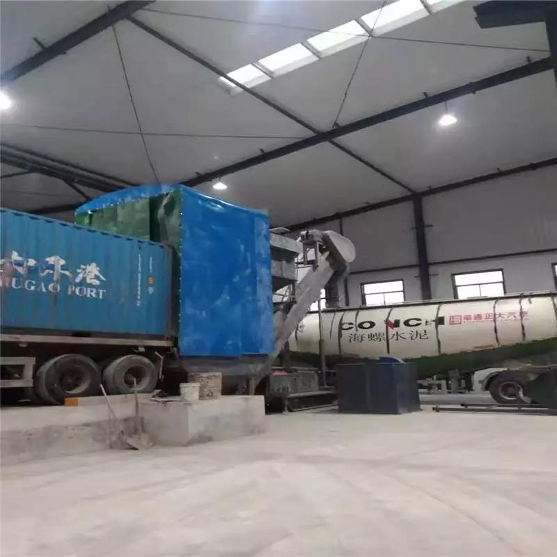 自动粉卸灰箱机 101000型00型无力尘集装箱卸车机 料气输送拆机