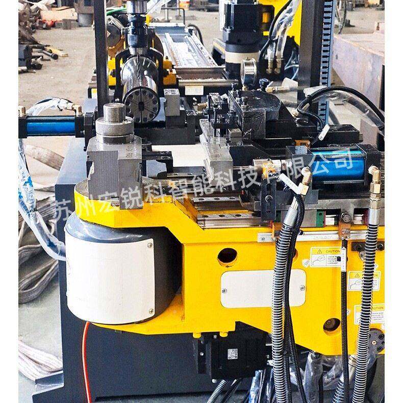自动上下料弯加管冲孔一体C机长带38NC-3A冲-38CNC-3A1S弯管孔一