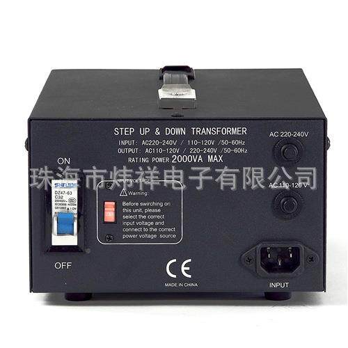 200W电0源变压器 单LT-2000相交流互转变压器Ltefi品uze牌环型变
