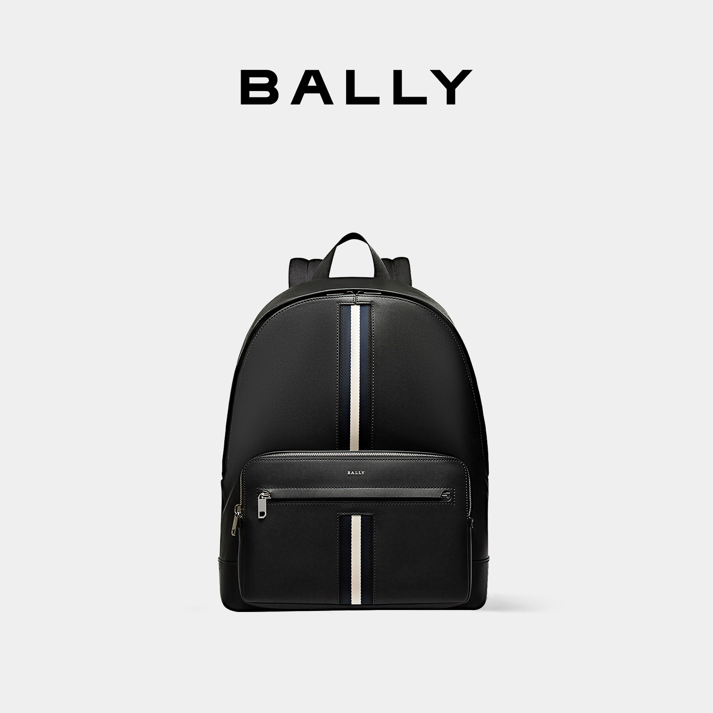 【双十一抢先购】Bally巴利男士大容量牛皮休闲外出通勤双肩包