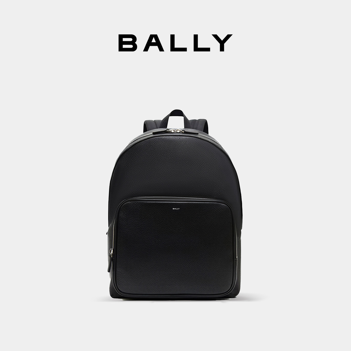 Bally/巴利26年新款男士背包商务大容量外出牛皮革双肩包休闲简约