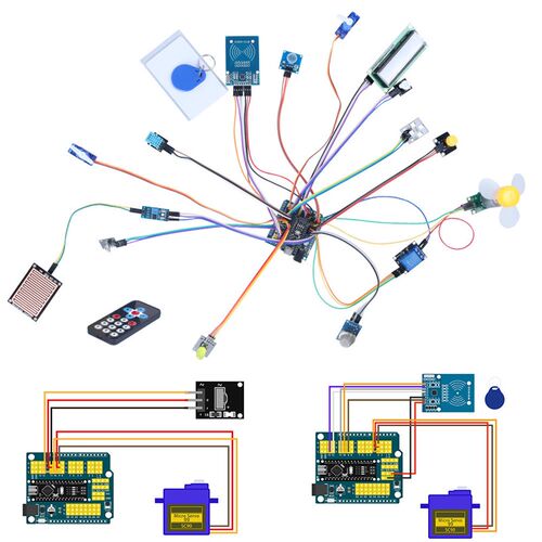 适用arduino Nano智能家居系统学习程式设计套件 STEM智能创客DIY