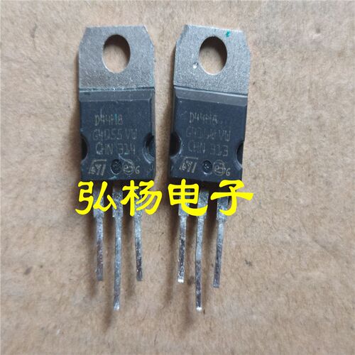 D44H8 大电流晶体管 10A 60V 代替2N3055 TIP35C TO-220封装