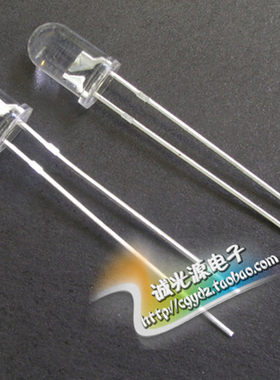 5MM870NM发射管F5红外线发光二极管LED灯珠点接触型二极管
