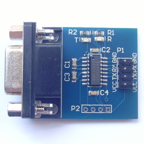 MAX3232 串口模块 RS232转TTL模块 带收发指示灯 【厂家直销】