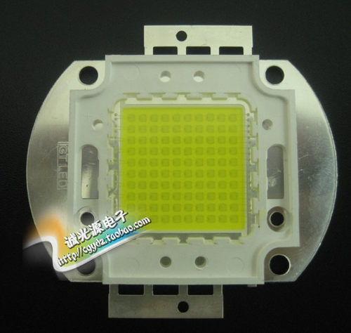 LED大功率灯珠白光100W灯珠金线LED100W集成灯珠台湾35MIL
