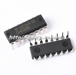 全新原装进口 CD4026 CD4026BE DIP-16脚 直插 十进制计数/分频器