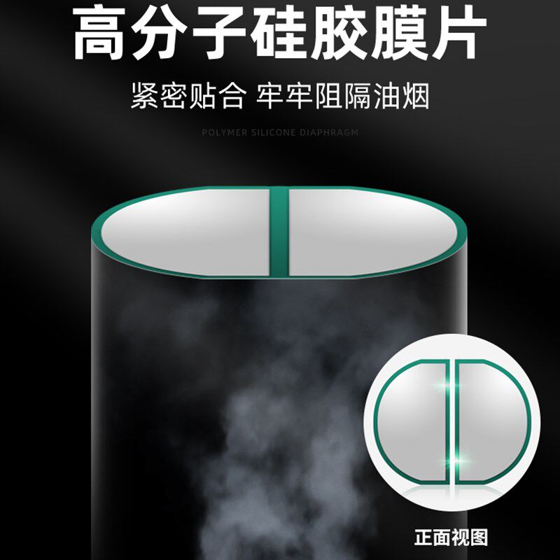 抽油烟机止逆阀厨房专用排风口排烟管烟道单向止烟阀防烟宝止回阀