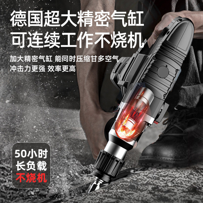 德国卡玛顿电锤电镐电钻多功能冲击钻工业级混凝土家用大功率电捶