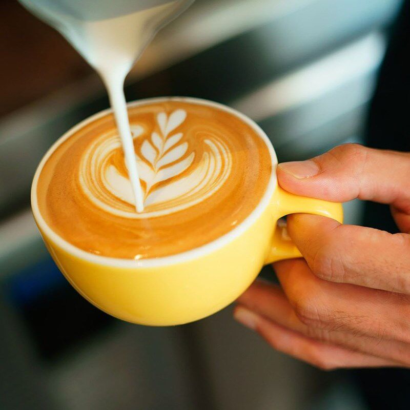 日本进口ORIGAMI美浓烧亮面彩色陶瓷咖啡杯拿铁杯拉花杯单杯杯碟