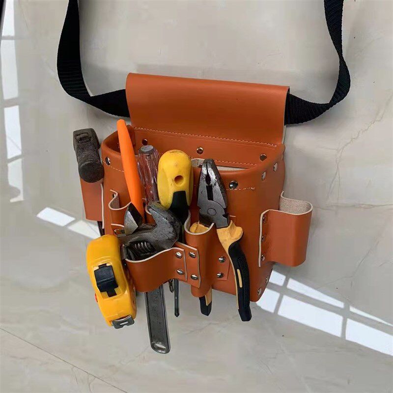 工具腰带新款钉兜工具包电工腰包随身携带收纳包皮腰包木工装修工