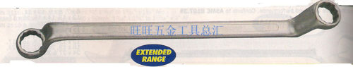 进口英国KENNEDY 14*15MM公制双头弯颈梅花扳手 KEN-582-1670K