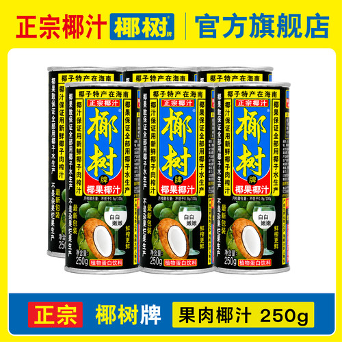 正宗果肉椰汁椰树牌250g