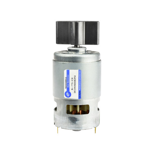 775偏心扇型微型直流振动电机12v24v暴力高频震动器马达高速电机
