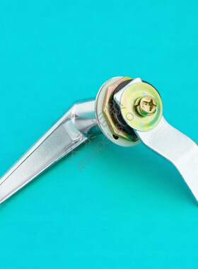 MS301手柄锁配电箱门锁 按钮活动工具箱把手锁 不锈钢工业柜门锁