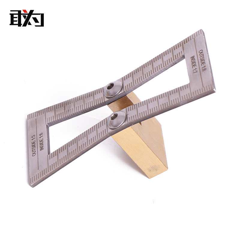 燕尾榫/隼划线规画线器木工划线模DIY榫手工开榫木工工具间距模版