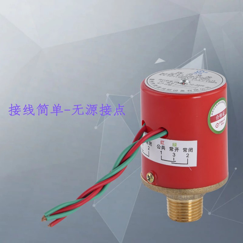 湿式报警阀压力开关ZSJY1.6BP 双触点  雨淋阀配件 预作用 消防15