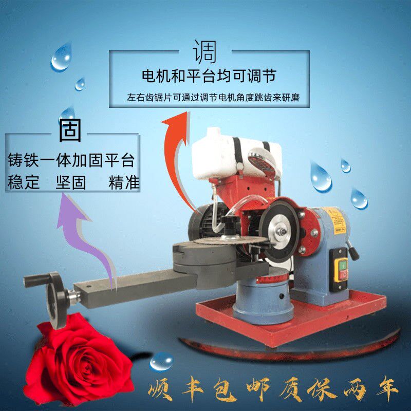 德国进口合金锯片磨齿机高精度小磨王磨锯片机器锯齿打磨机磨刀机