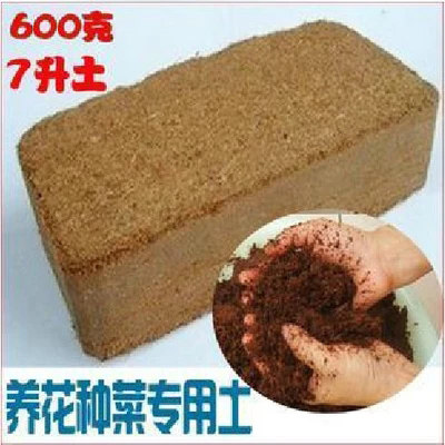 椰砖营养土椰砖土包邮耶砖椰粉砖种菜土种花卉土疏松土壤改良土质