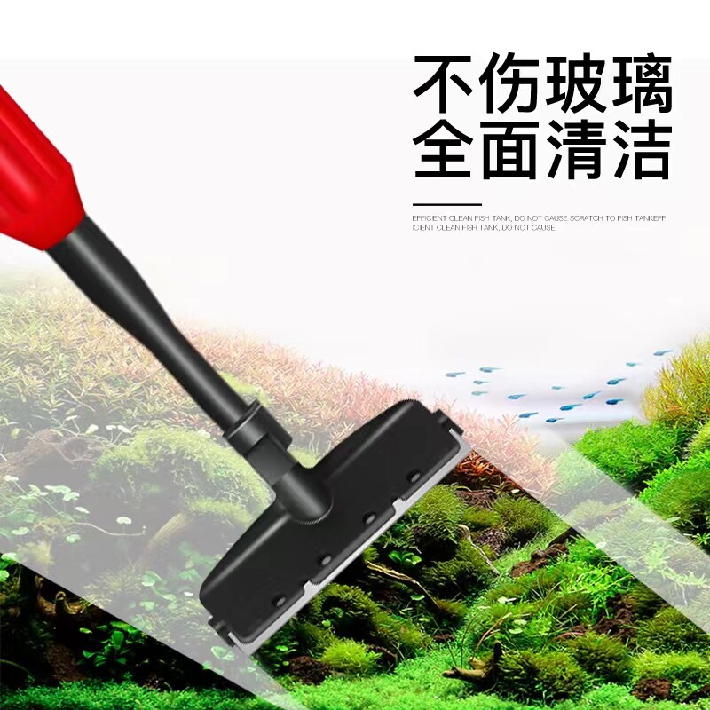 老渔匠鱼缸刷子擦刮刀刷五合一清洁长柄清洁无死角正品加长柄工具