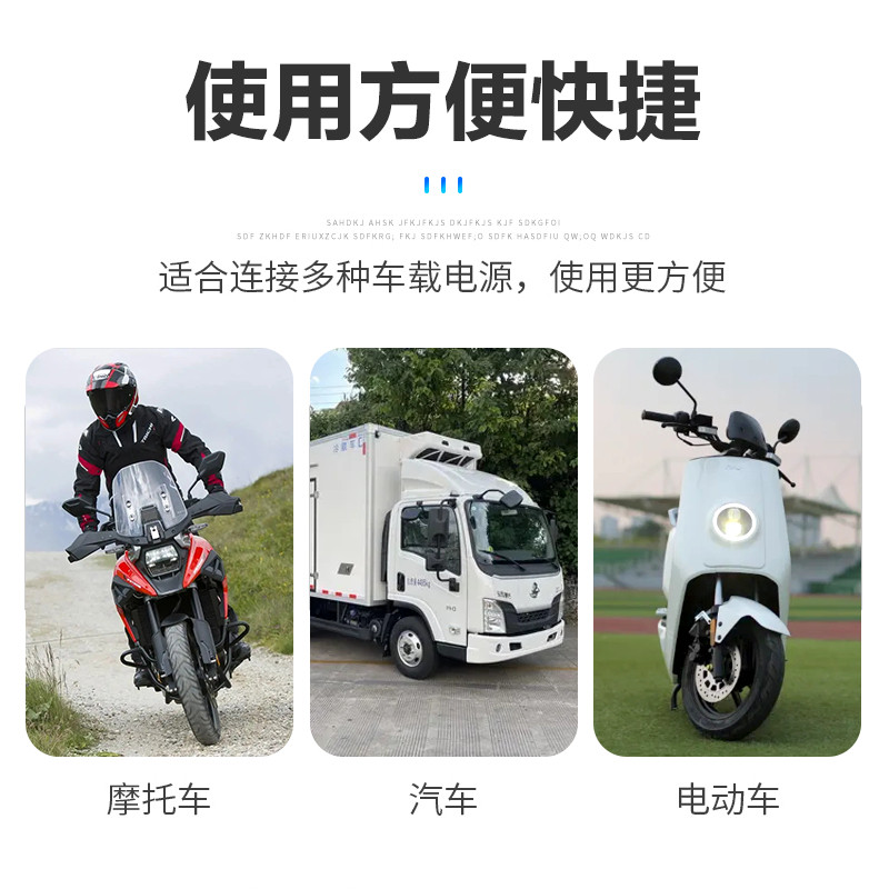 12v24v小型氧气泵车载电瓶卖鱼专用增氧泵水产运输养殖充氧打氧机