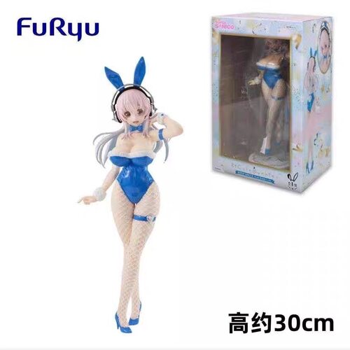 日版正版现货 超级索尼蓝色兔女郎 泳装 景品手办模型 全新未拆