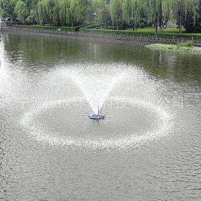 提水式喷泉曝气机  太阳能喷泉曝气机  2.2k不锈钢浮水喷泉曝气机