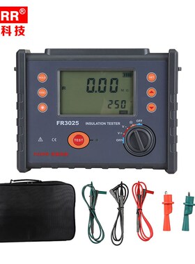 征能数字绝缘电阻测试仪FR3025E高压绝缘电阻表ES3045兆欧表15KV
