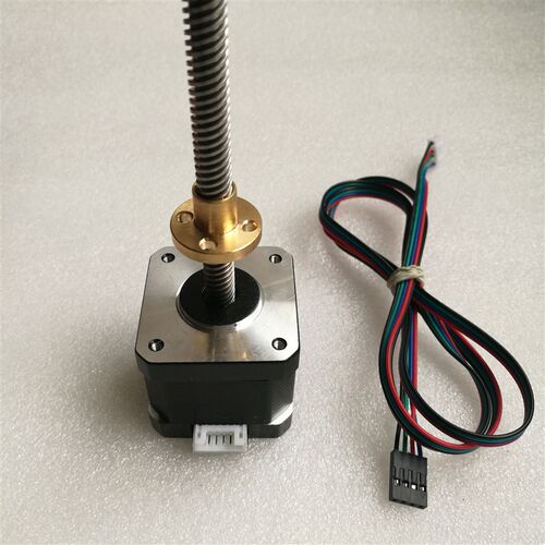 42直线丝杆电机 OK42STH38-1684AC-300ST88 Nema 17丝杆电机