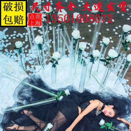 高透明有机玻璃管亚克力PMMA展示柜台展示架加工定做防尘罩防护罩