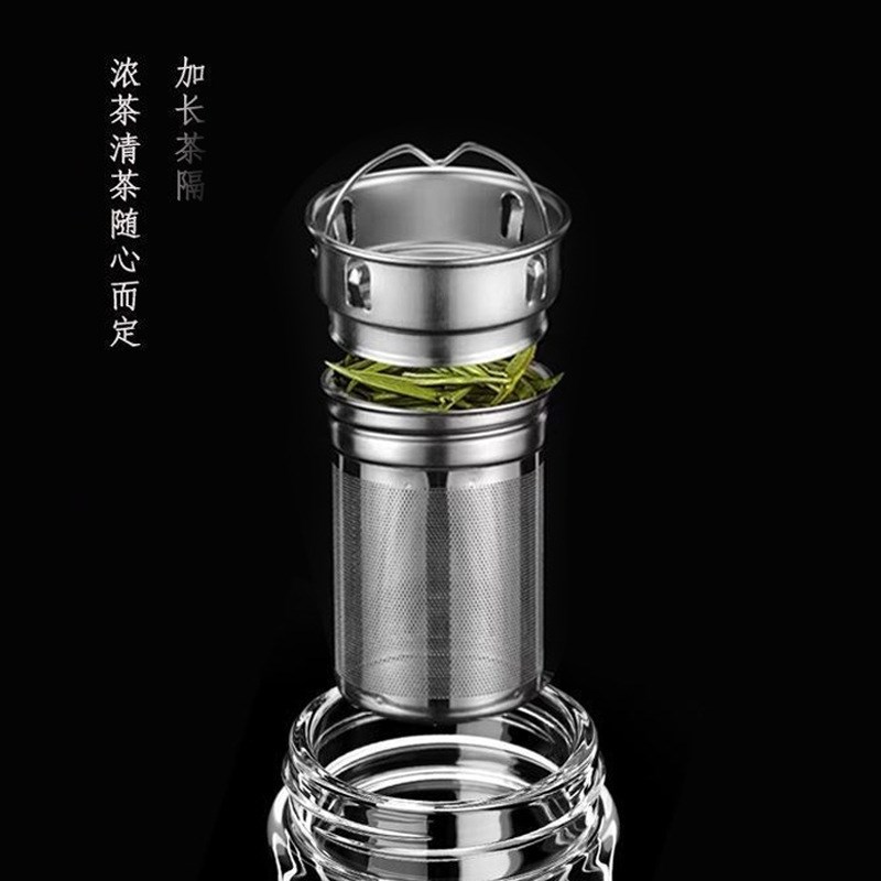 适用于奥迪A6L/A4L/Q5L/A3/A8L/Q3/Q7车载一键开盖双层玻璃杯水杯