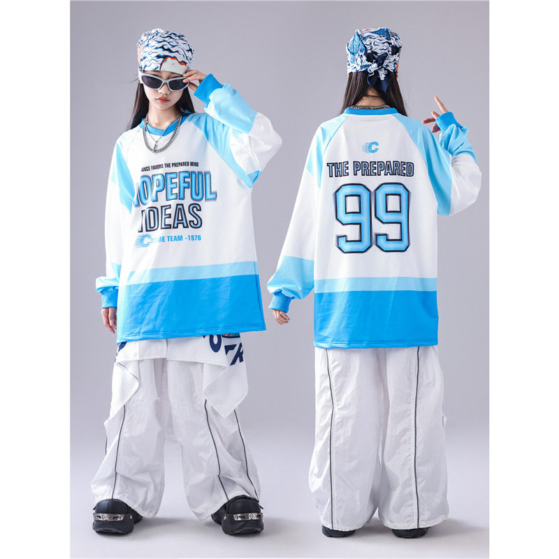 2026新款街舞儿童潮服hiphop童装少儿服装男童套装小学生运