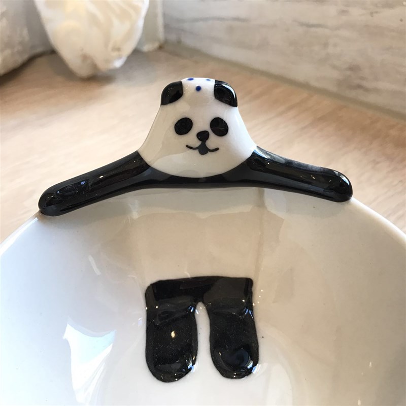 自留款出口搞笑可爱瓷碗陶瓷猫碗狗碗泰迪零食碗罐头碟一套包邮
