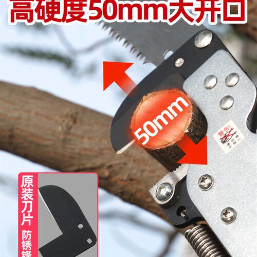 剪5公分高枝剪高空修枝剪伸缩高枝锯剪锯树果树专用修剪树枝剪刀