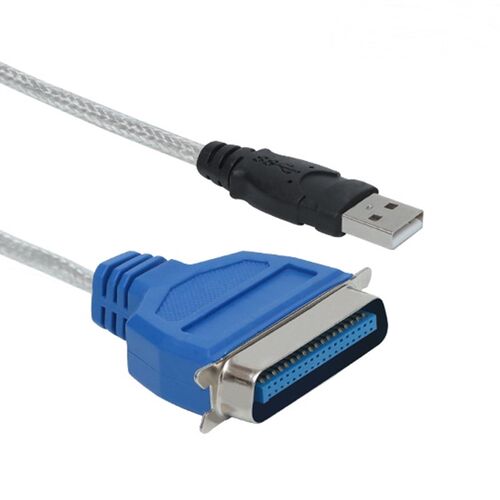 USB转并口线1284并口打印线GN36针老针式转IEEE打印机数据线